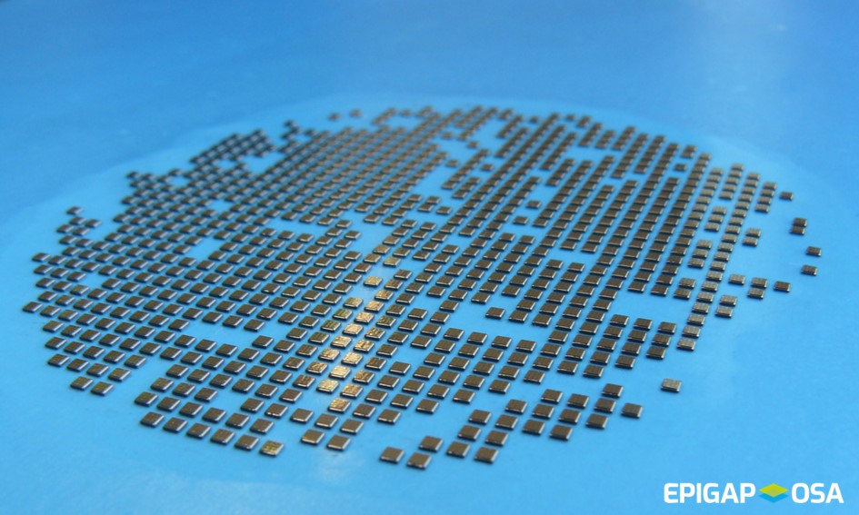 LED diode lumière précision composants UV NIR visible THT SMD CMS chips