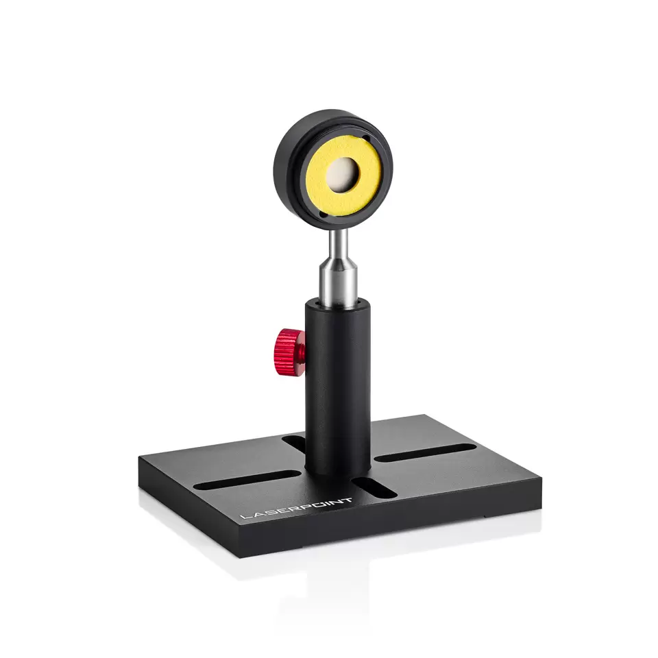 photodiode laserpoint sur une tige elle meme sur une support